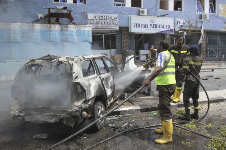 At least 5 killed in Mogadishu explosion