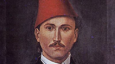Self-portrait of Bulgarian artist and revolutionary Georgi Danchov who was exiled in Diyarbakir for his anti-imperial activities [Wikipedia]