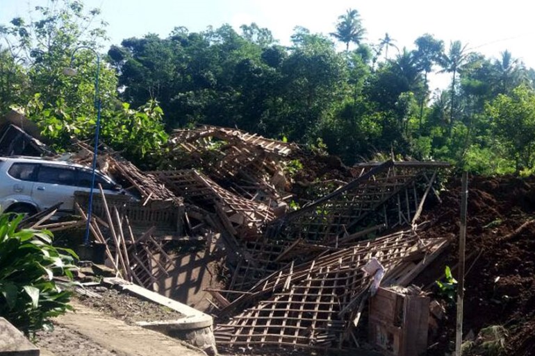 April Indonesia landslide