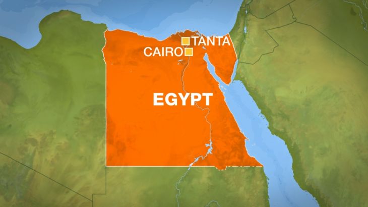 tanta cairo egypt map