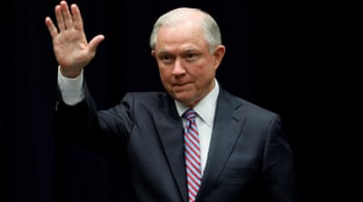 Attorney General Jeff Sessions is disbanding the non-partisan National Commission on Forensic Science [Aaron P Bernstein/Reuters]