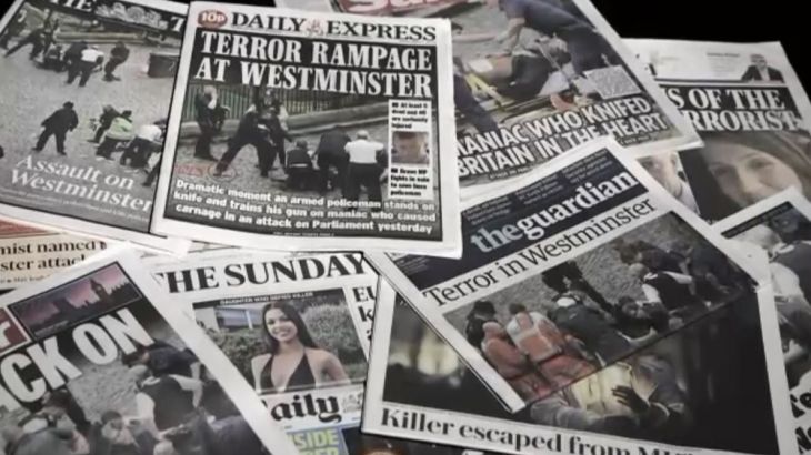UK papers Westminster attack