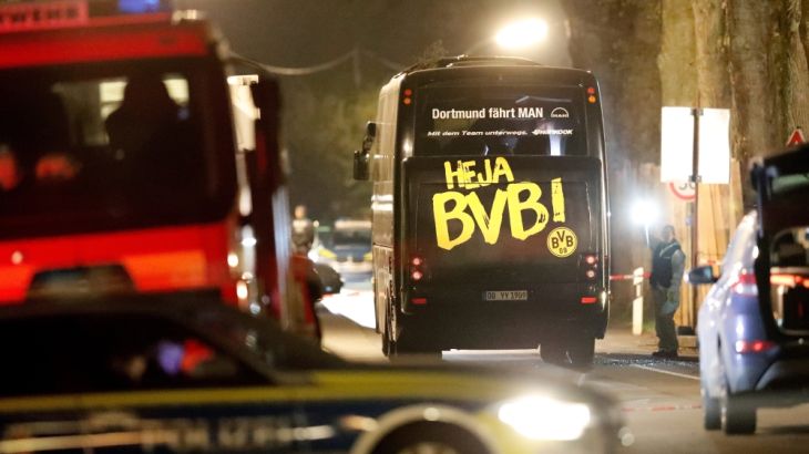Reports: Suspect arrested after Borussia Dortmund team bus attack