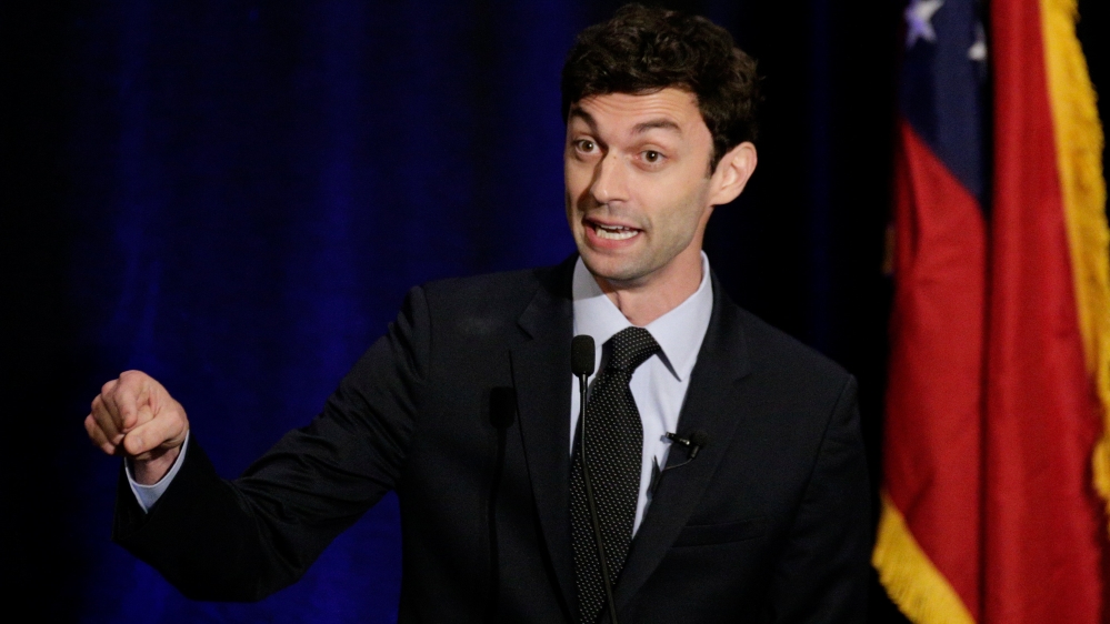 Ossoff is a documentary filmmaker and former congressional aide [Marvin Gentry/Reuters]