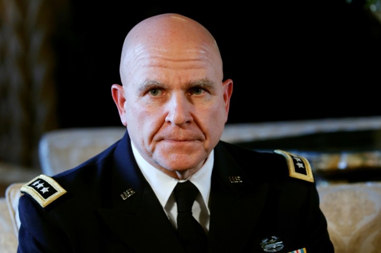 McMaster as his National Security Adviser Trump