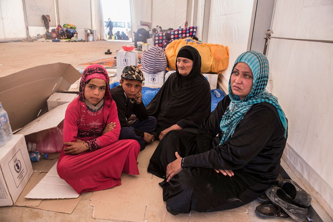 How displaced people in Iraq live/ Please Do Not Use