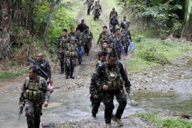 Military offensive against the Abu Sayyaf on Bohol island, Philippines