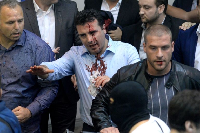 Macedonia violence