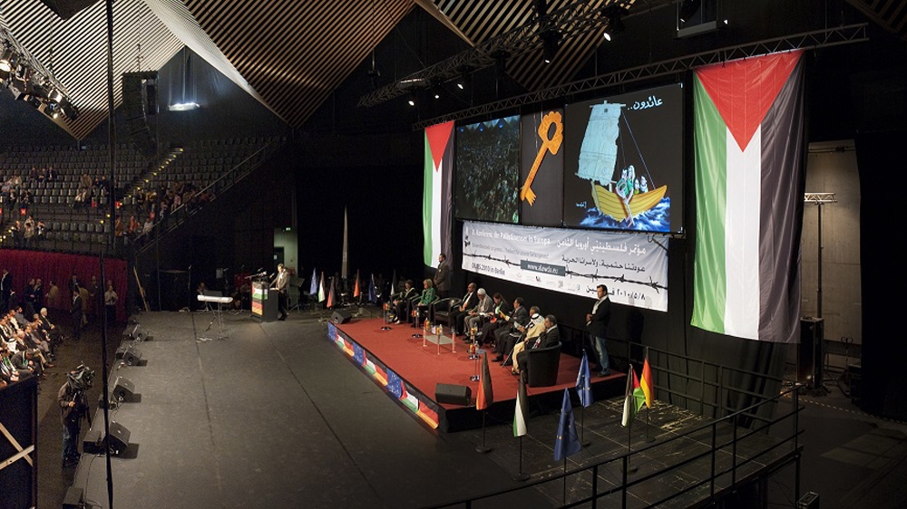 Last year, the Palestinians in Europe conference was held in Malmo, Sweden [Rawan Damen/Al Jazeera]
