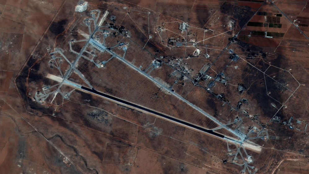 Shayrat Airfield in Syria's Homs province [US Department of Defence Handout via Reuters]