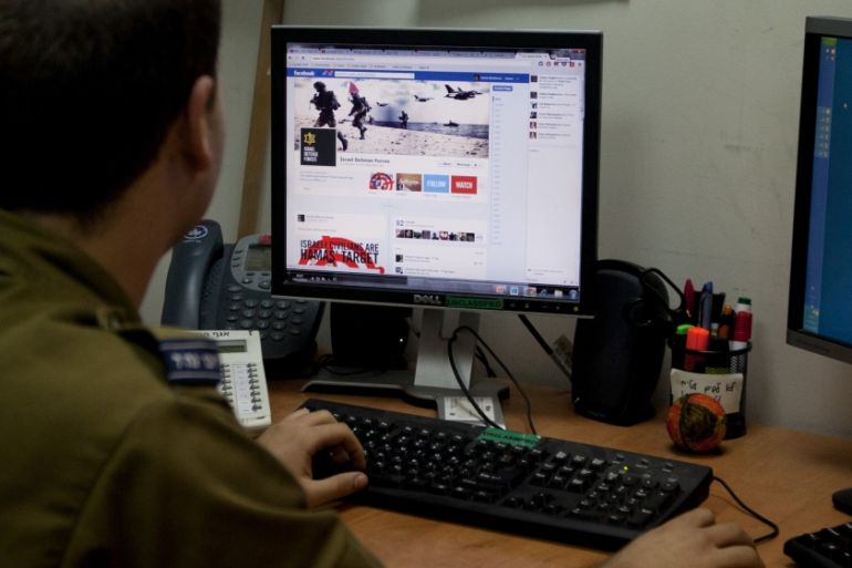 AP Israeli soldier army webpage