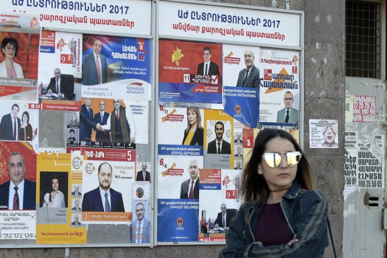 ARMENIA - POLITICS - VOTE