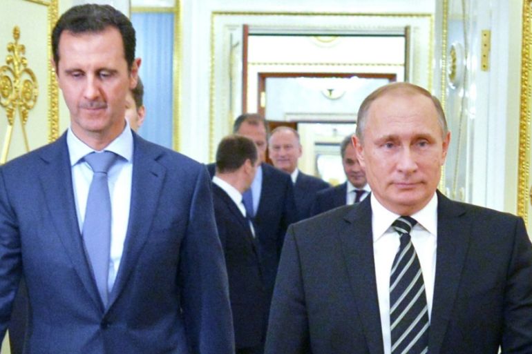 Syrian President al-Assad makes surprise trip to Moscow