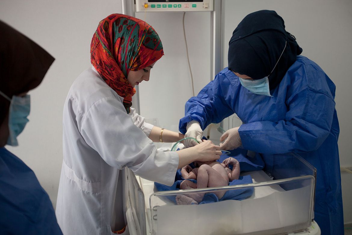 Born after ISIL : life starts back at Qayyarah hospital/Please Do Not Use