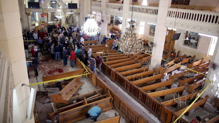 Egypt Coptic church bombing Tanta