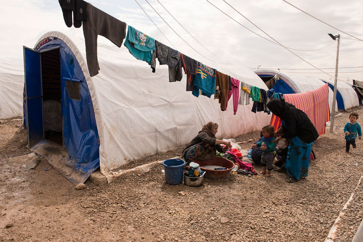 How displaced people in Iraq live/ Please Do Not Use
