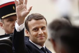 emmanuel macron on the day he became president