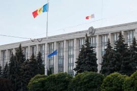 The Moldova government building in central Chisinau, Moldova [File: Gleb Garanich/Reuters]