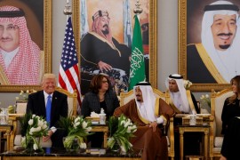 Saudi Arabia''s King Salman bin Abdulaziz Al Saud meets with U.S.