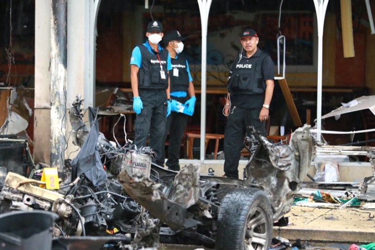More than 50 people injured in bomb blasts at a supermarket in Pattani