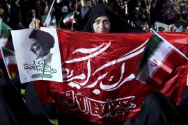 AP Ebrahim rally in Iran