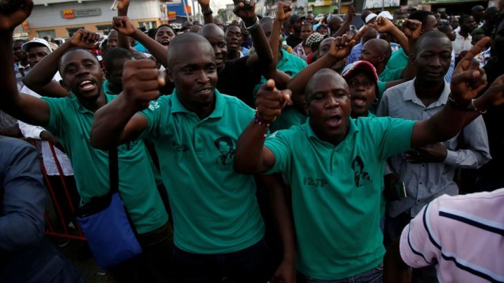 Ivory coast anti mutiny protest