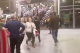 Manchester blast (screenshot from video)