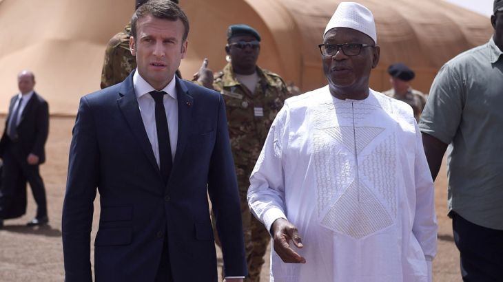 Macron in Mali
