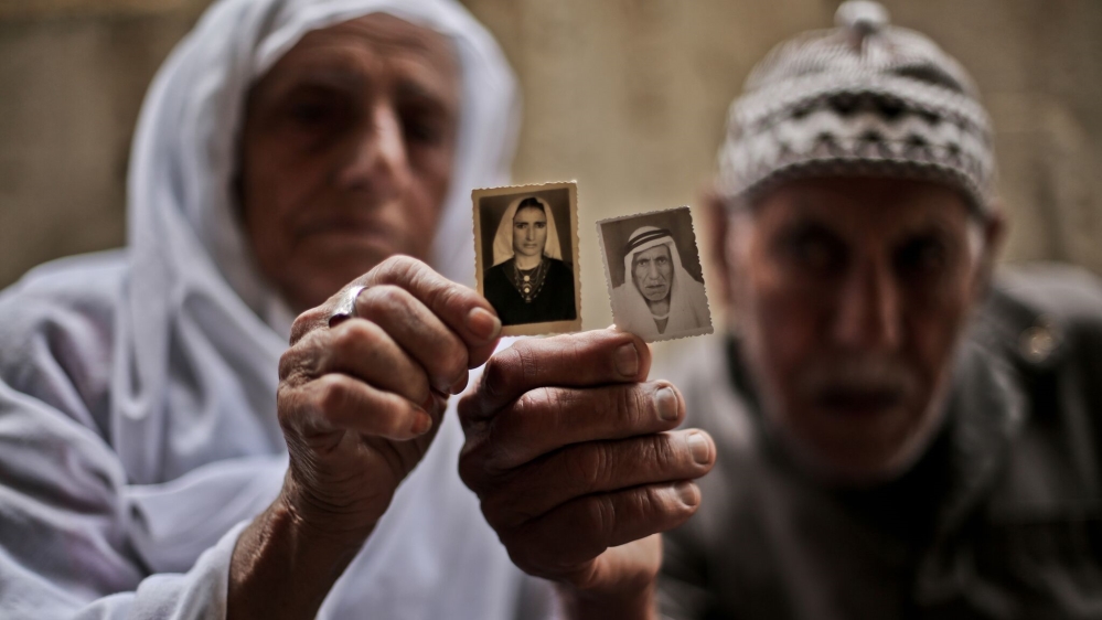 For Tamam, as for many Palestinian refugees, memory is an ongoing experience that she continues to live and relive daily [Mohammed Asad /Al Jazeera]
