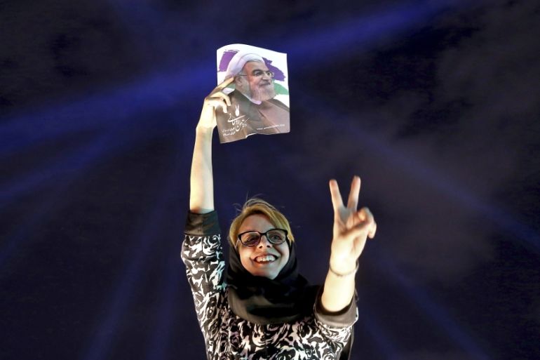 AP Rouhani celebration