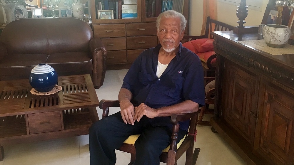 Upon his release from prison in 1968, Ken Kelly returned to Guadeloupe where he continues to fight for independence [Finbar Anderson/Al Jazeera]
