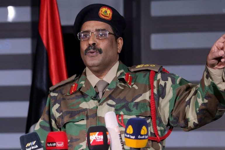 Libya LNA spokesman Ahmed al-Mismari