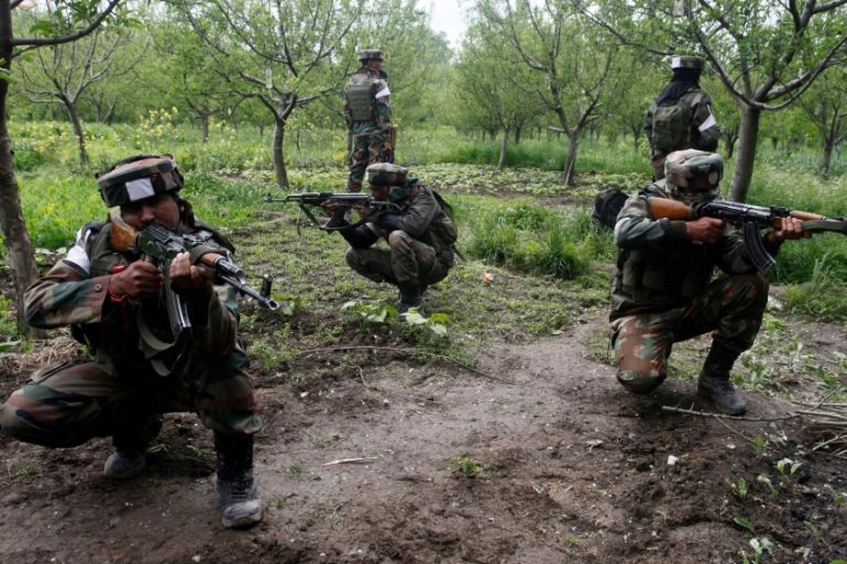 Governments forces launch massive search operation in Shopian kashmir