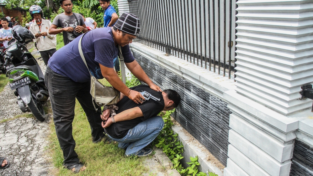 Most prisoners were recaptured while still near Pekanbaru [EPA]