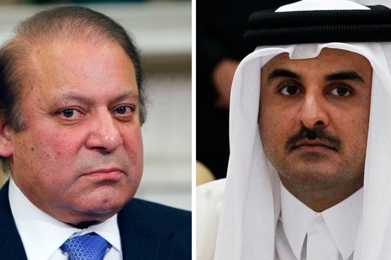 Qatar''s Al Thani and Pakistan''s Sharif