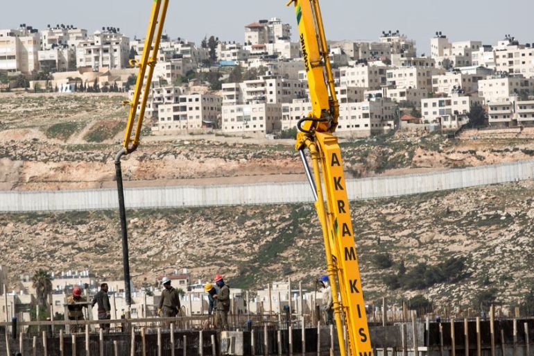 Israel settlements construction