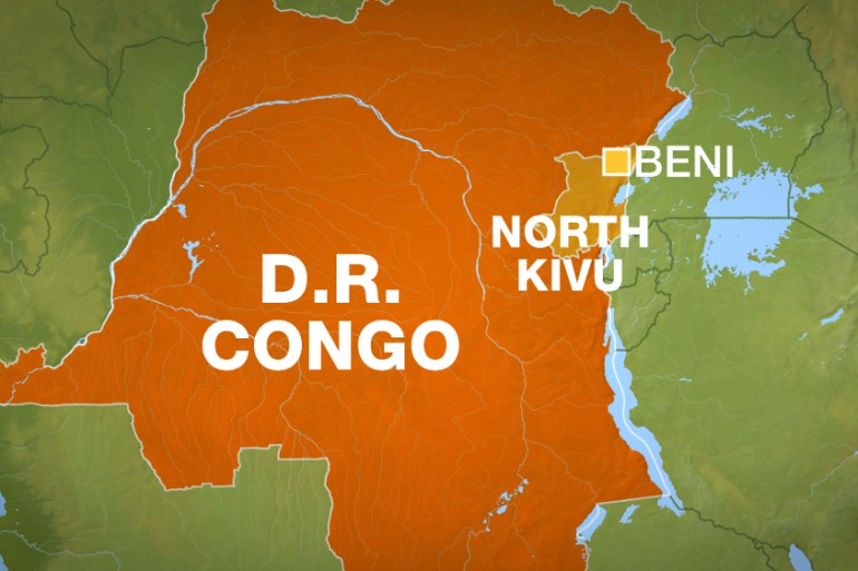 DR Congo, Beni, North Kivu