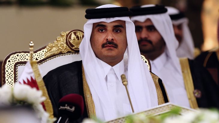 FILE: Qatar''s Emir Sheikh Tamim bin Hamad Al-Thani