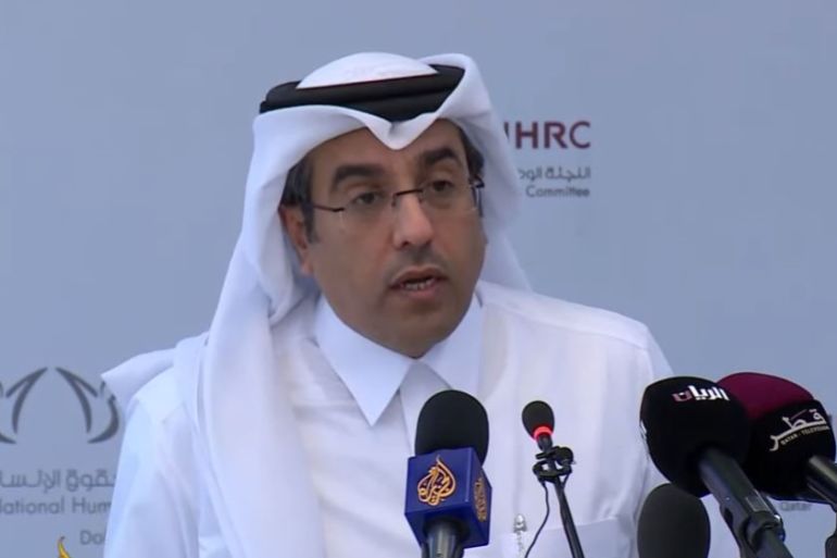Ali Bin Smaikh al-Marri, chairman of Qatar''s National Human Rights Committee