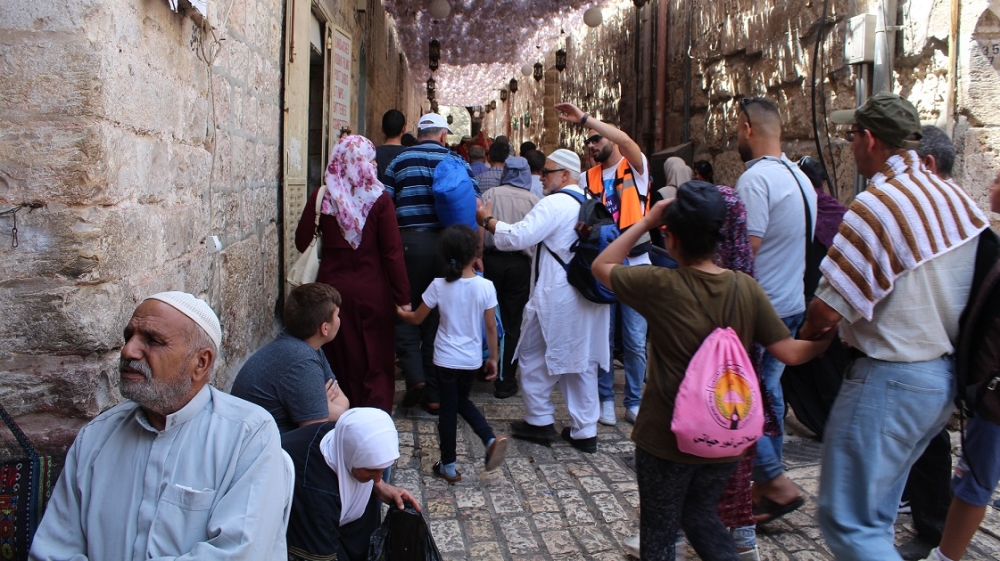 For most Palestinians in Gaza, Ramadan is the only month they have to visit Jerusalem [Nigel Wilson/Al Jazeera]