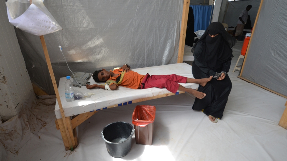 More than 1,300 people have died since the cholera outbreak began in April [Abduljabbar Zeyad/Reuters]