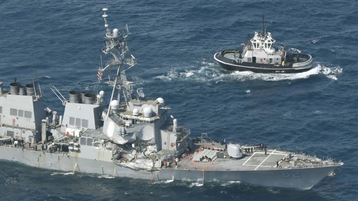 USS Fitzgerald collision merchant vessel