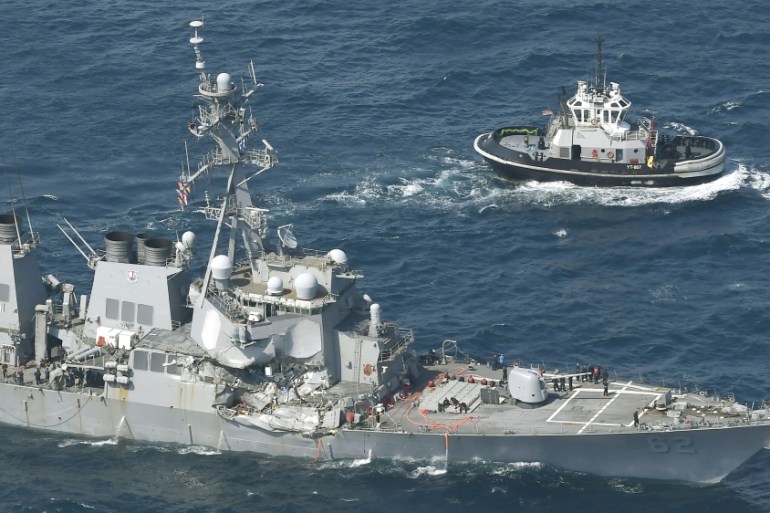 USS Fitzgerald collision merchant vessel
