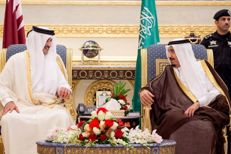 AP Qatar Saudi meeting