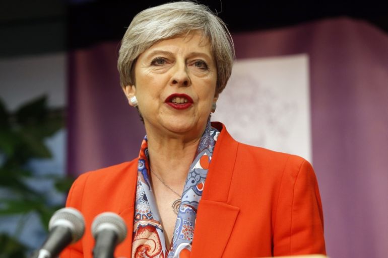 Britain Election - Theresa May - LP