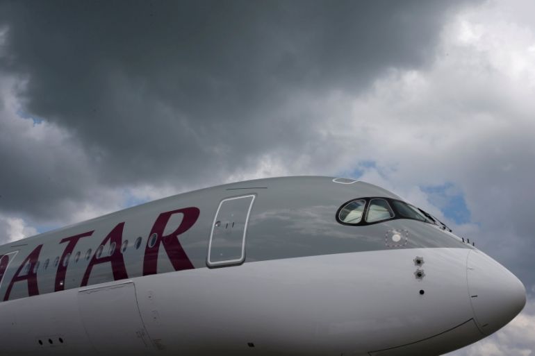 Qatar Airways Airbus aircraft