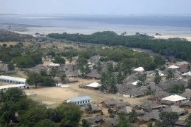 Kiunga town in Kenya