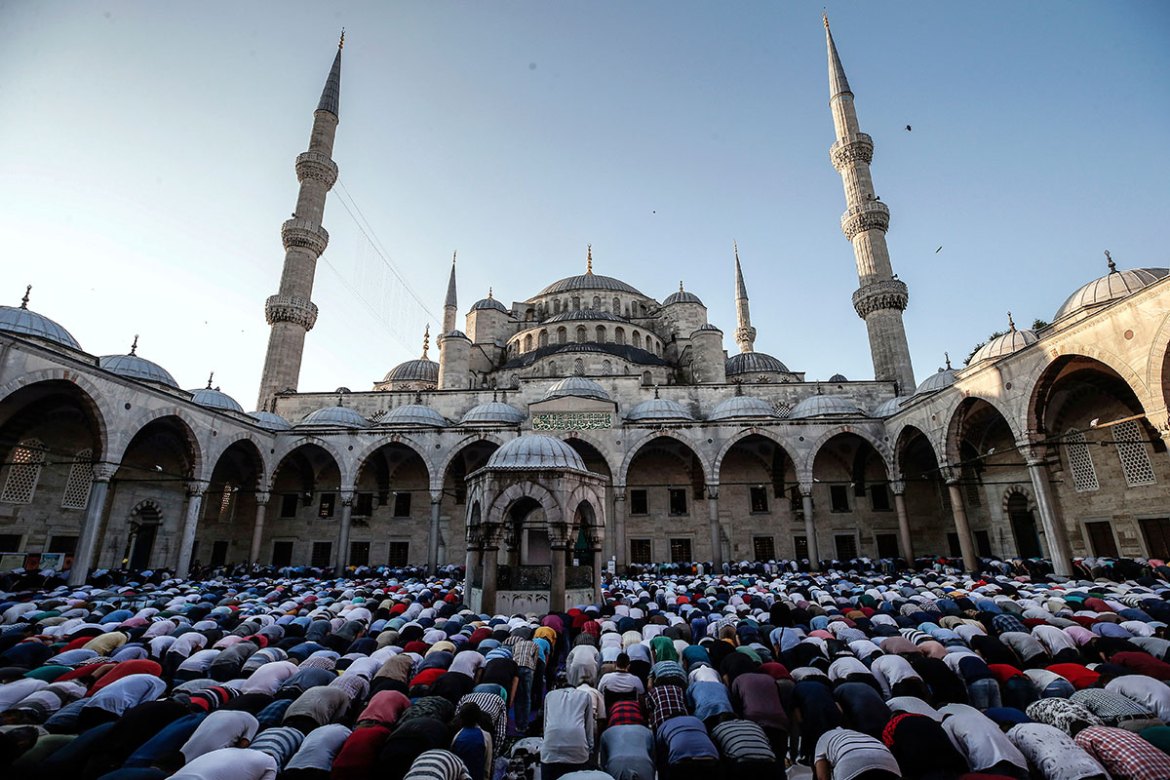 Turkey Istanbul Eid Prayer