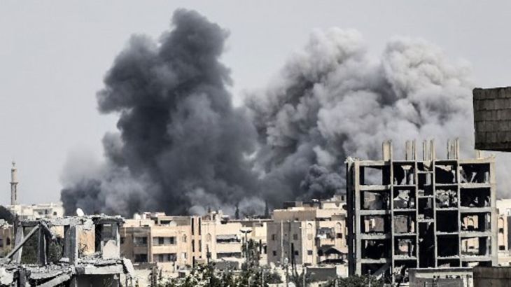 Syria Raqqa clashes