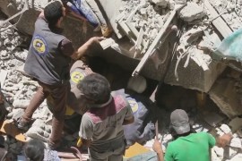 Syria Ein Tamra strikes - Ghouta